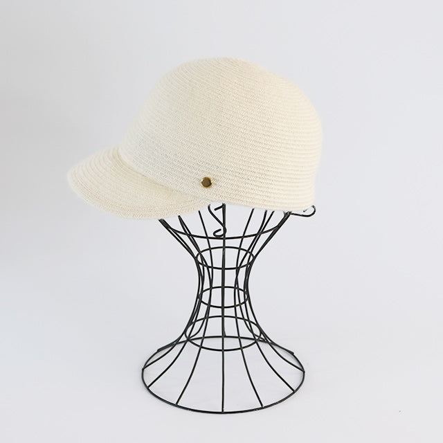 モヘア グレー 帽子 モヘア ニット帽 ダークグレー | iichi 日々の暮らしを心地よく