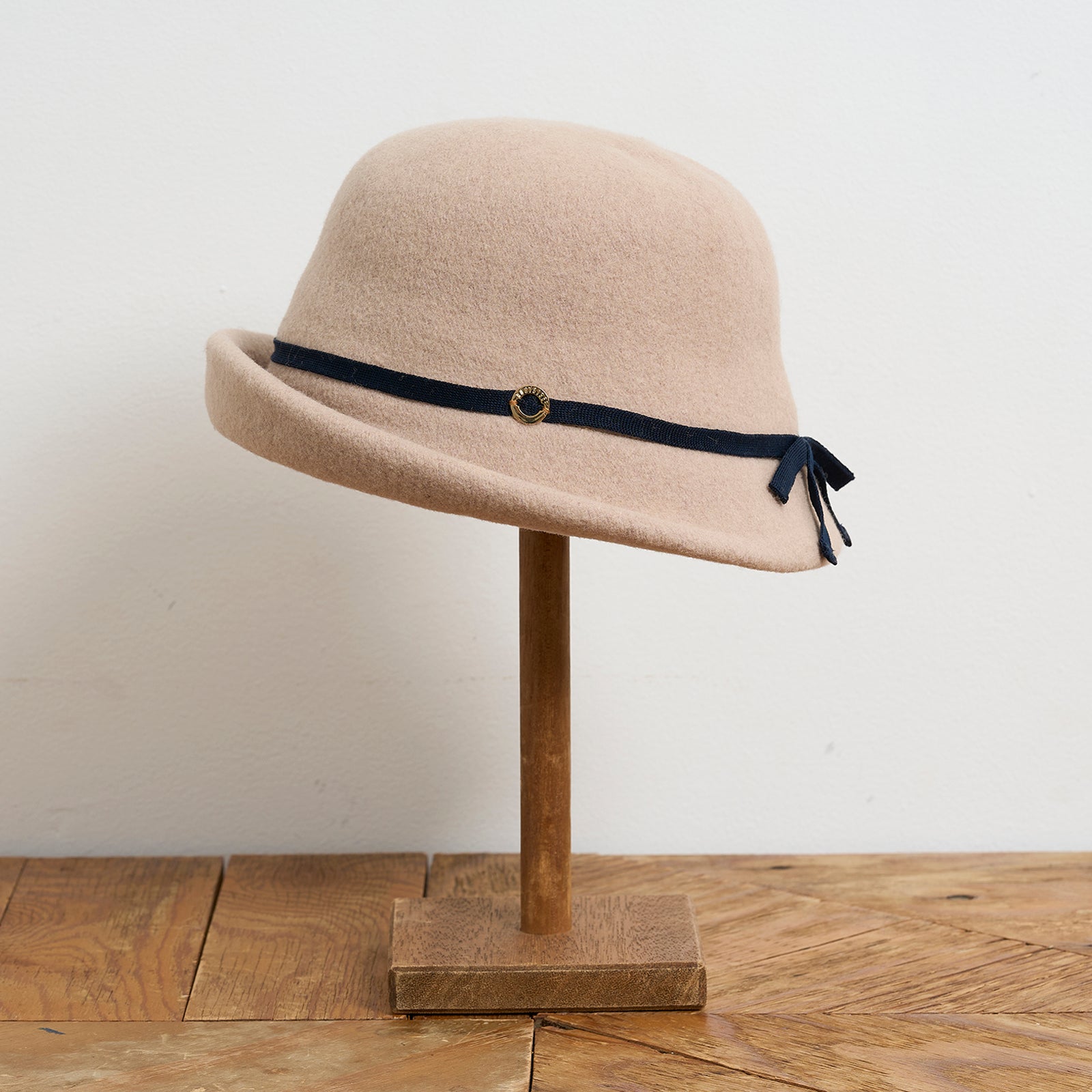 ウールブルトンハット (ニットリボン)