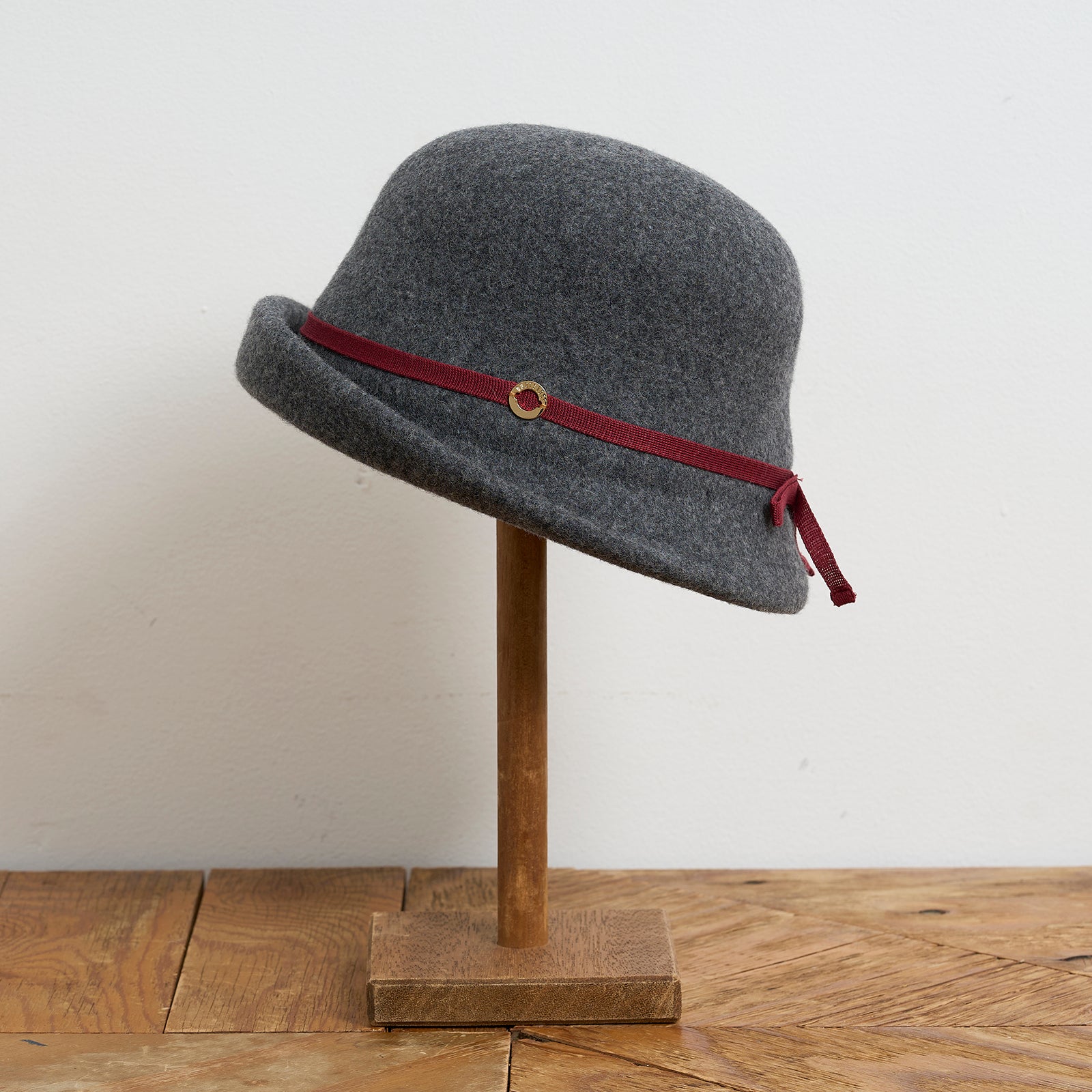 ウールブルトンハット (ニットリボン)