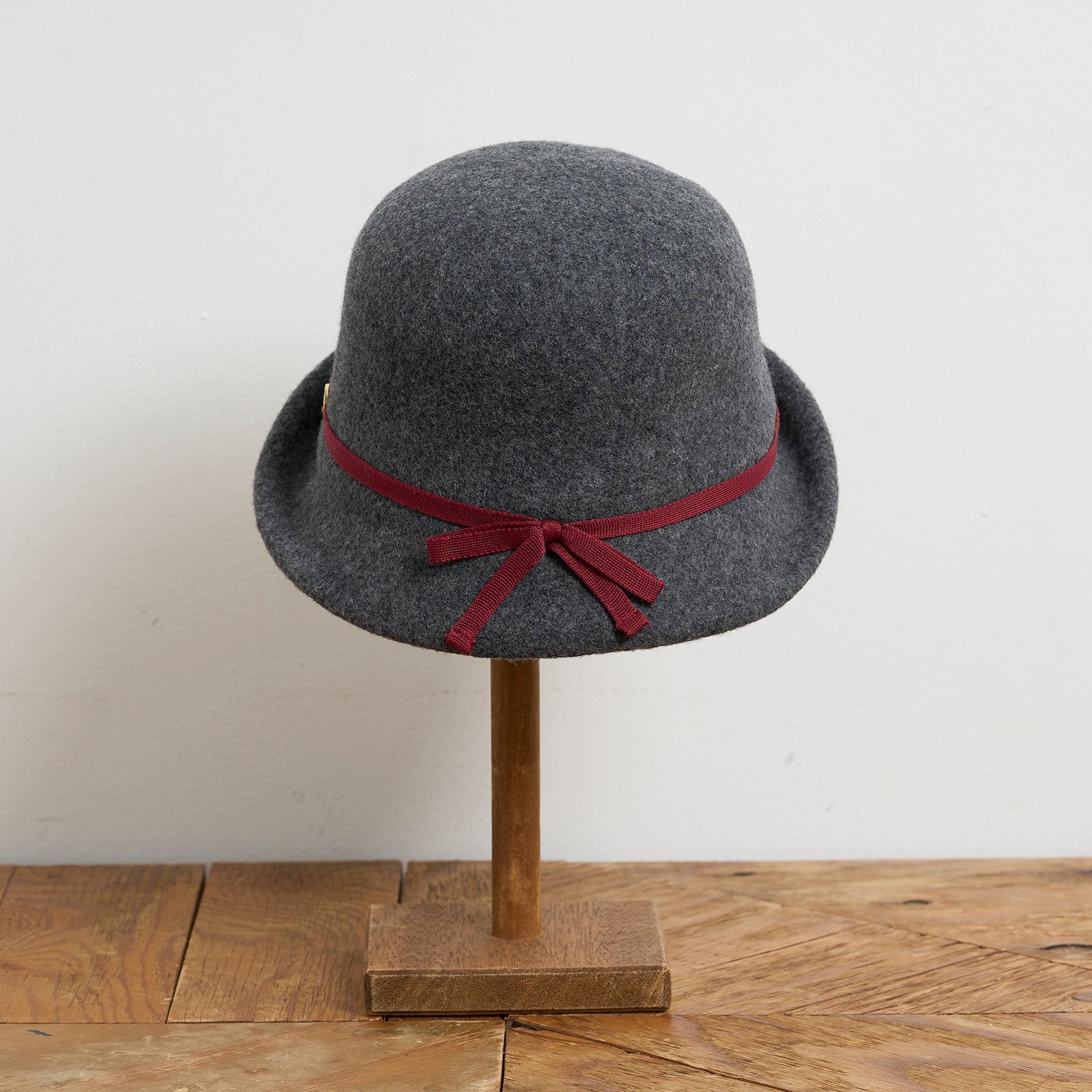 ウールブルトンハット (ニットリボン)