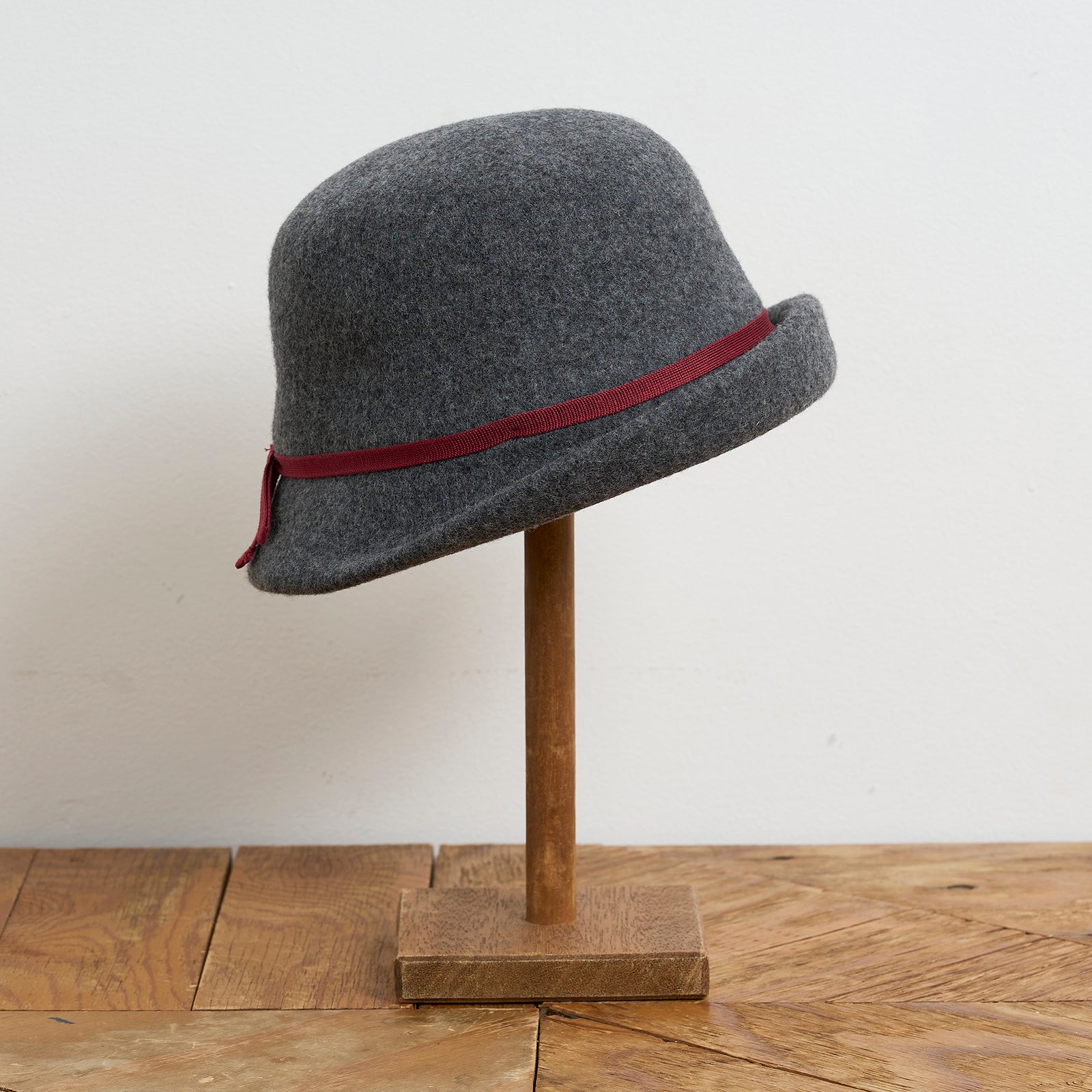 ウールブルトンハット (ニットリボン)