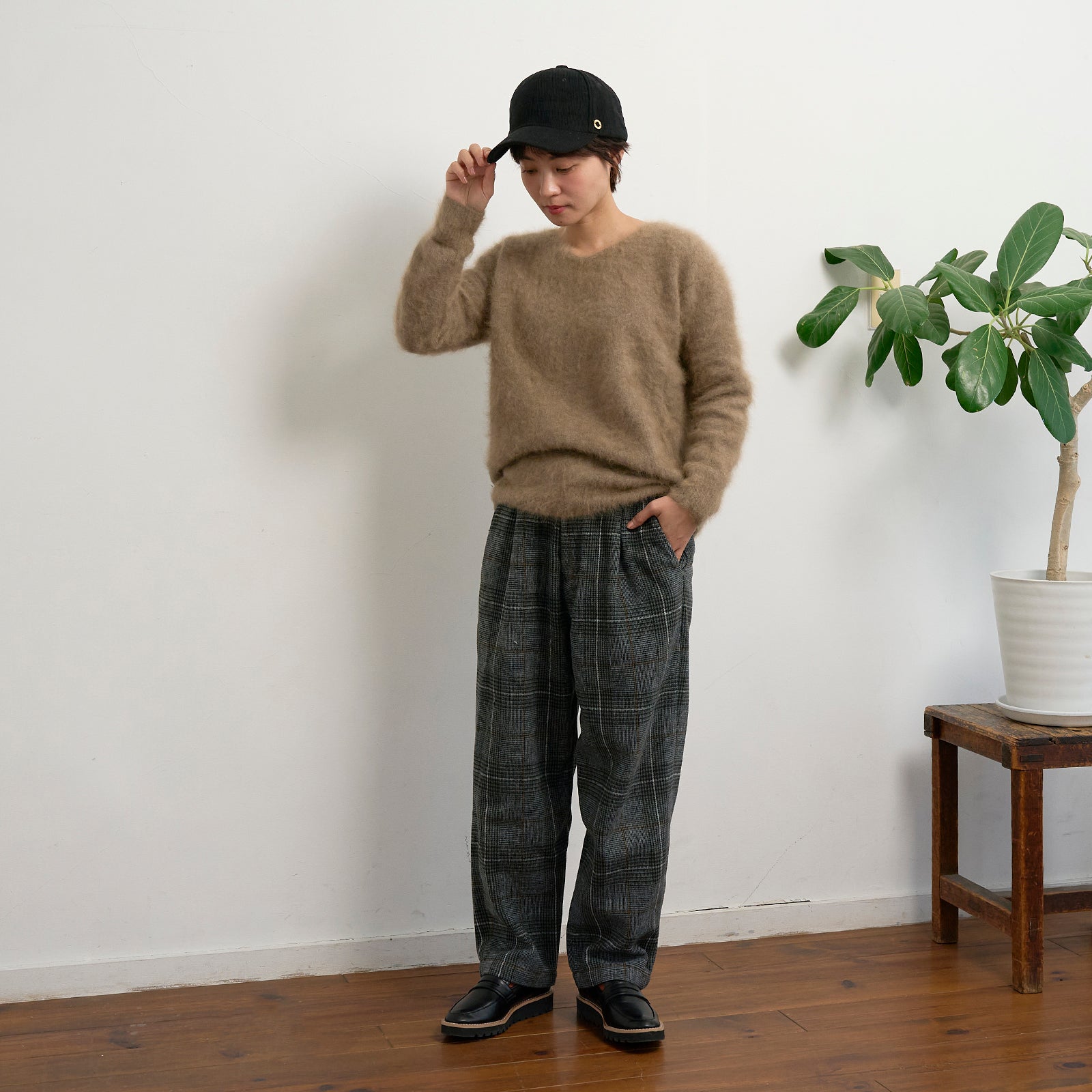 こうぴVisvim コーデュロイキャップ　グレー コーデュロイキャップ | Hicktown Craftsman Club