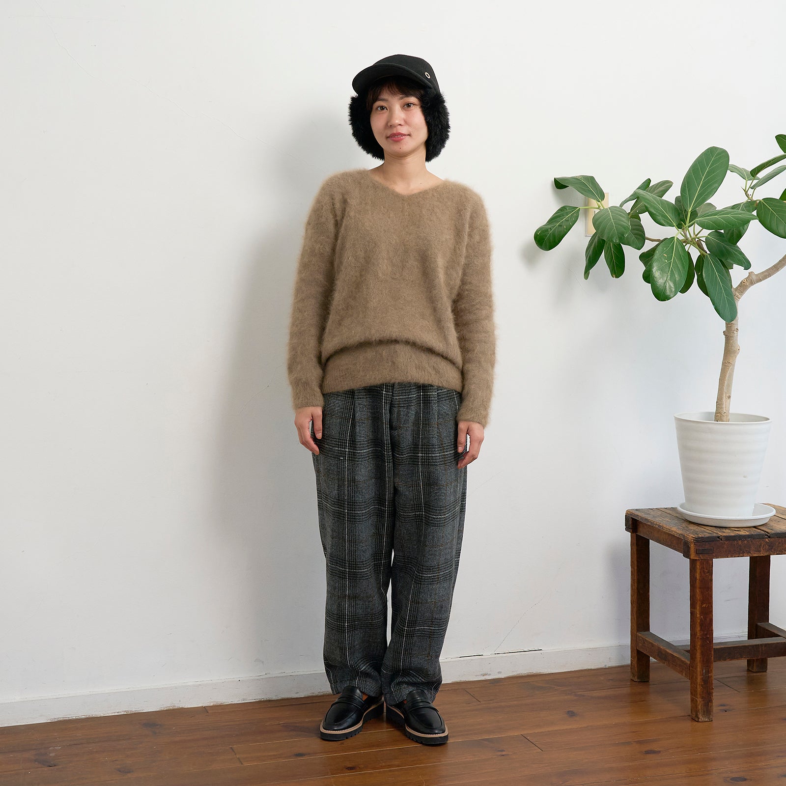 イヤフラップキャップ