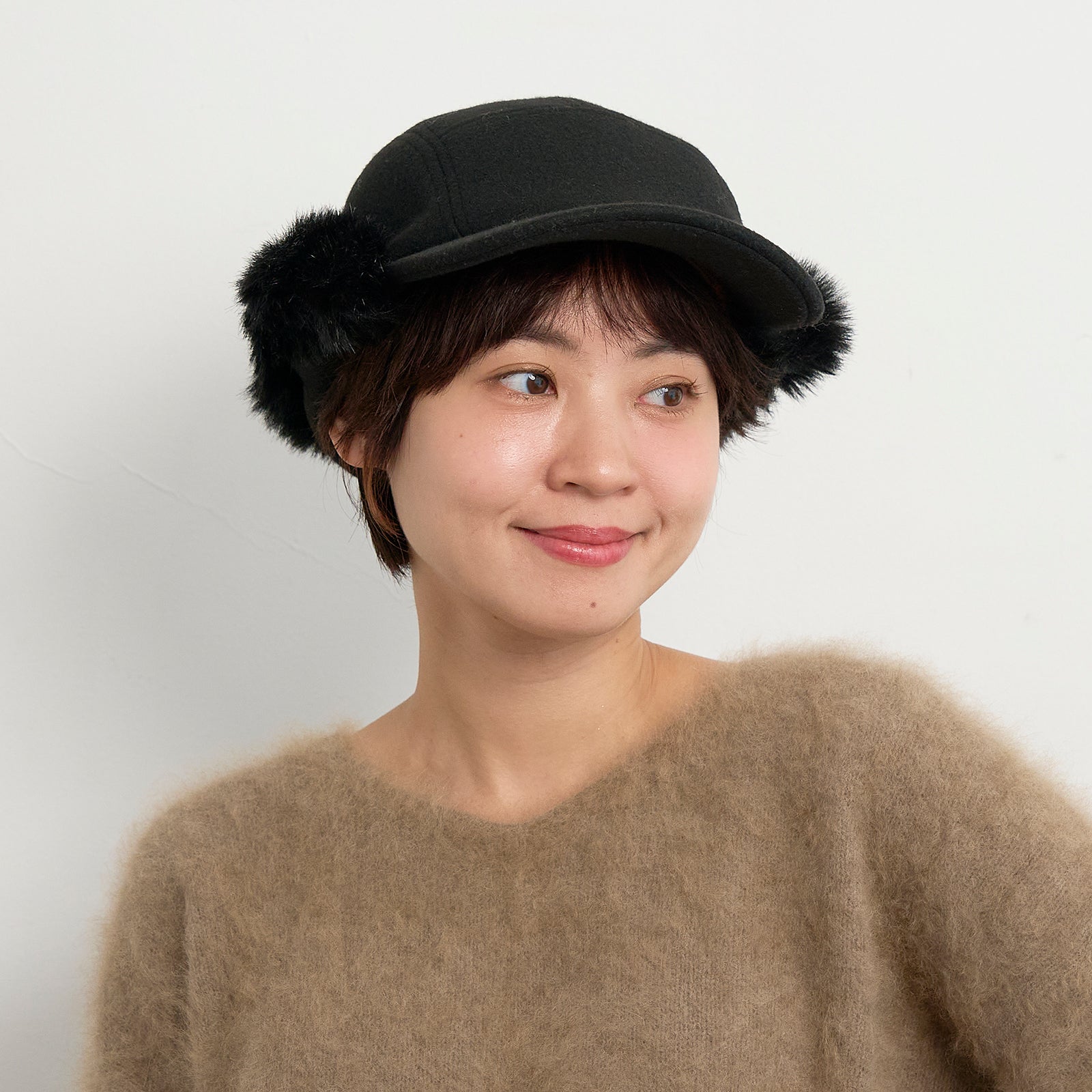 イヤフラップキャップ