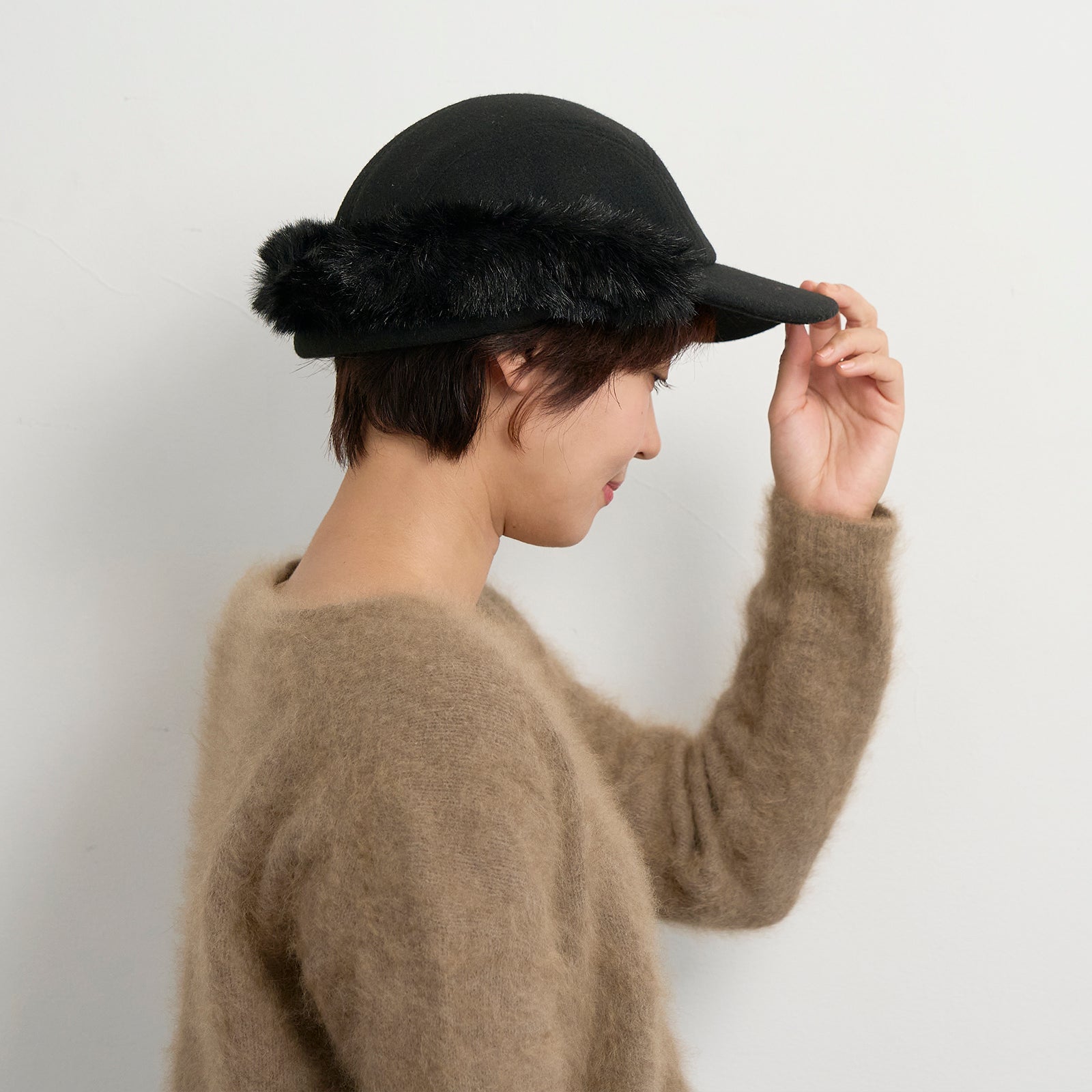 イヤフラップキャップ