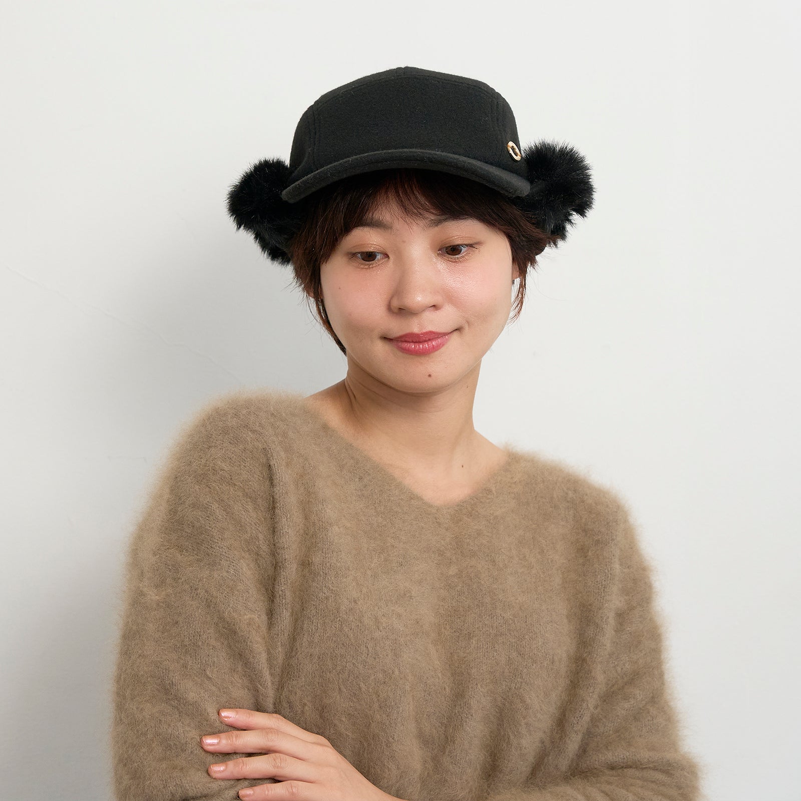 イヤフラップキャップ