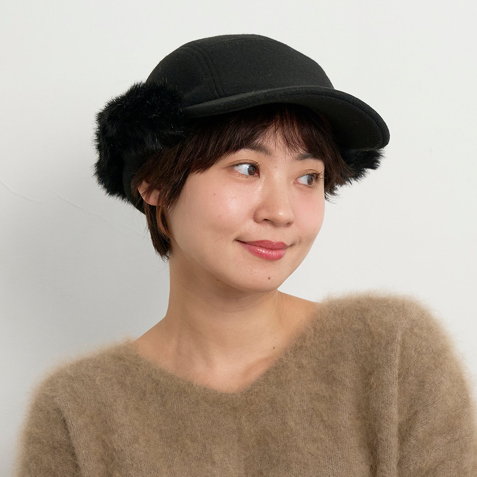 イヤフラップキャップ