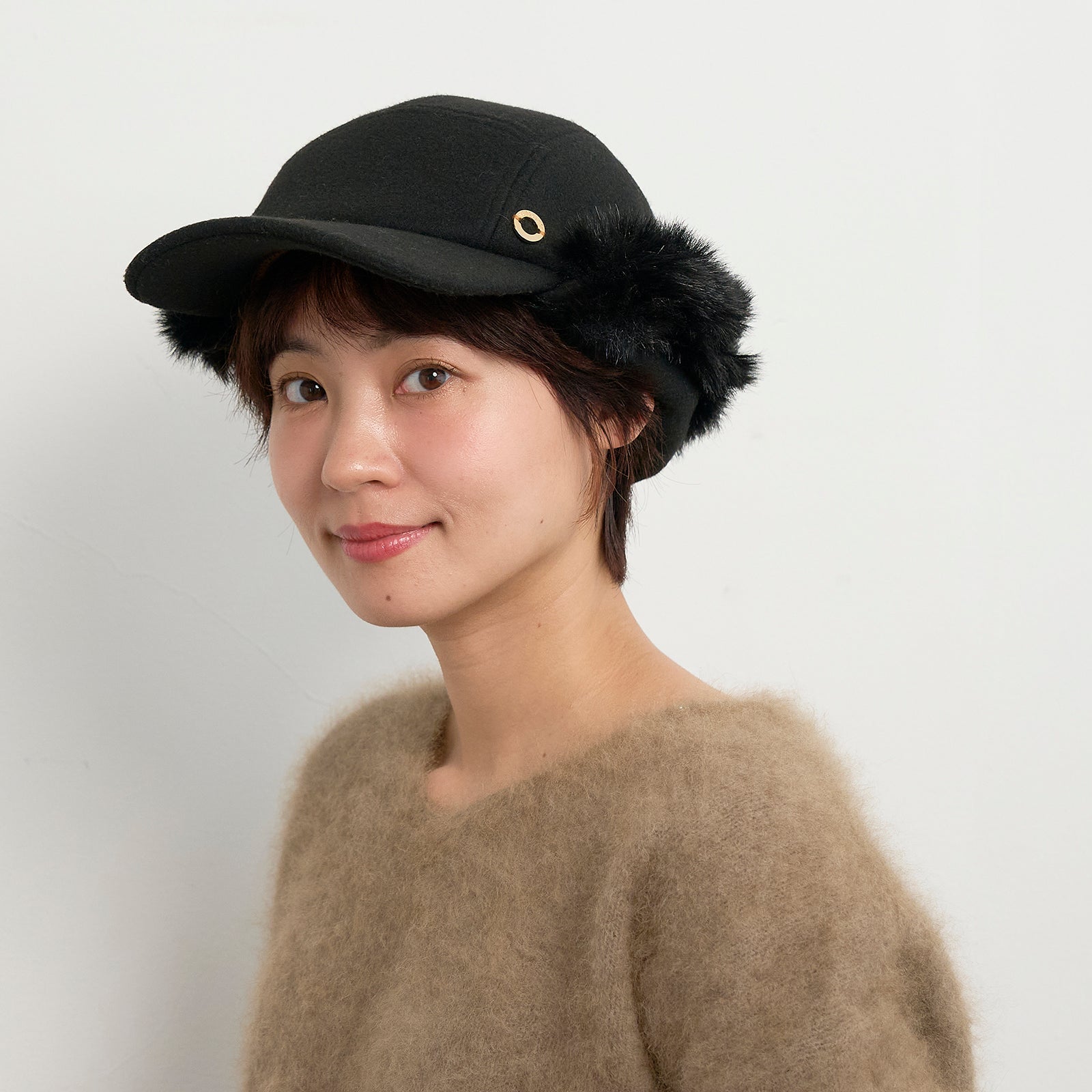 イヤフラップキャップ