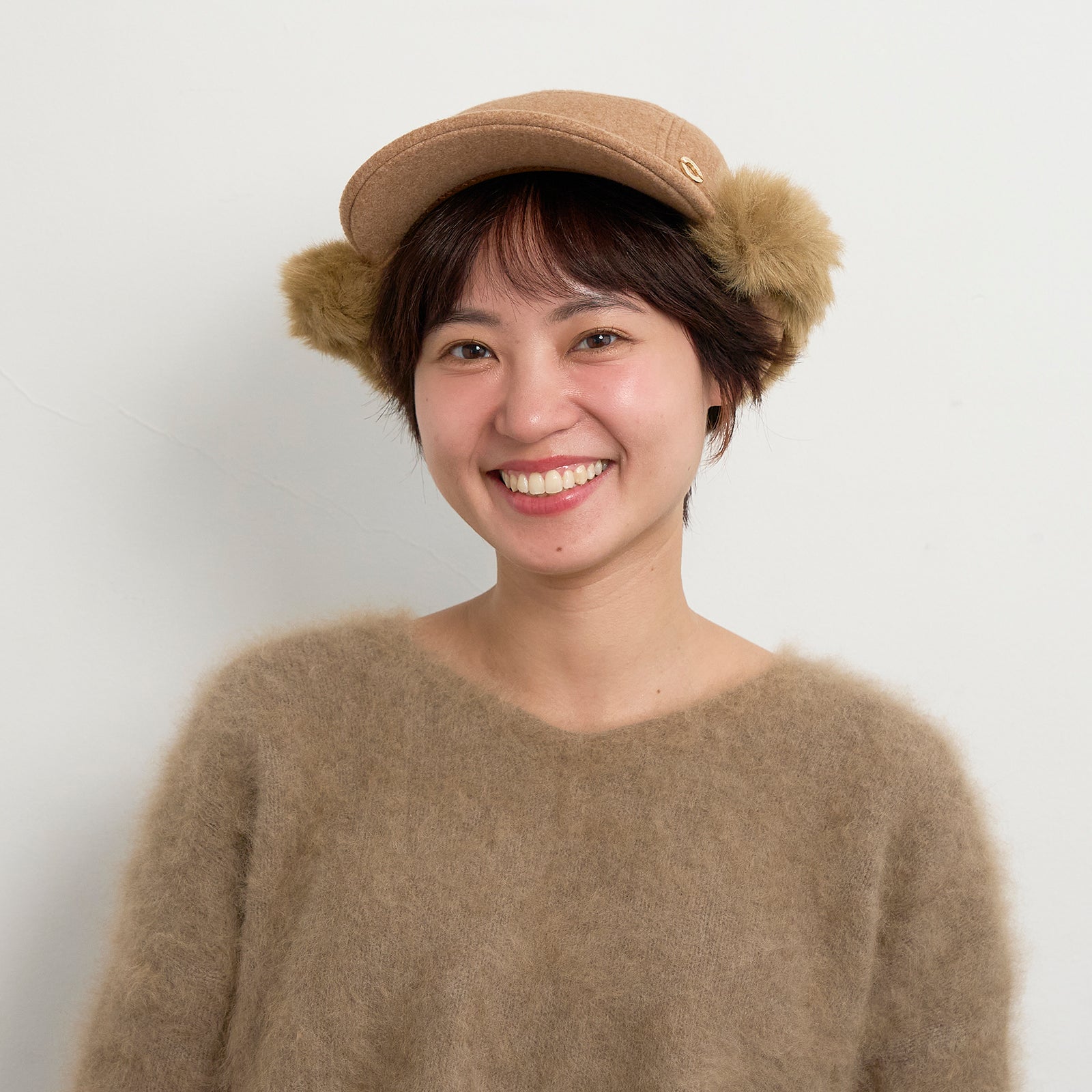 イヤフラップキャップ