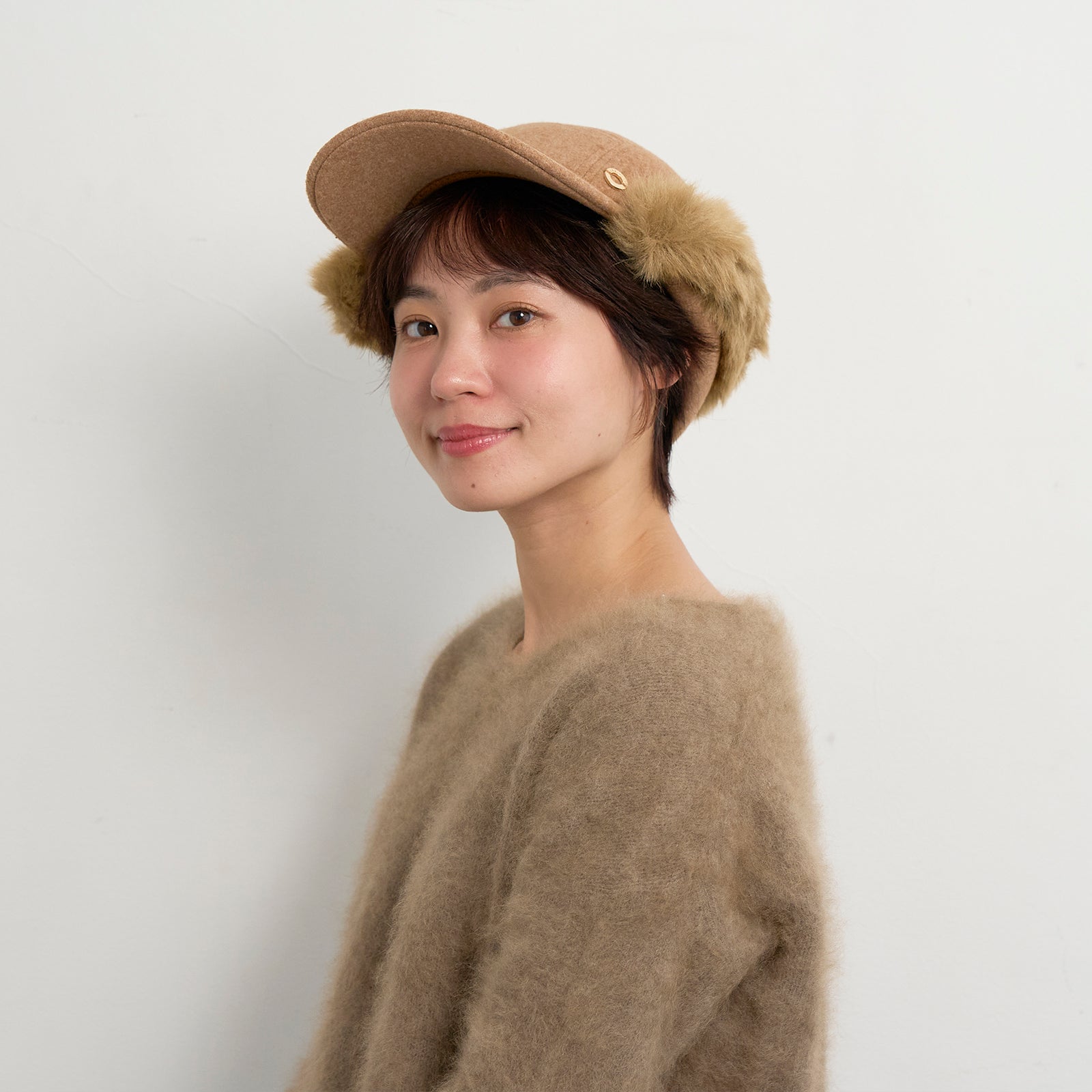 イヤフラップキャップ