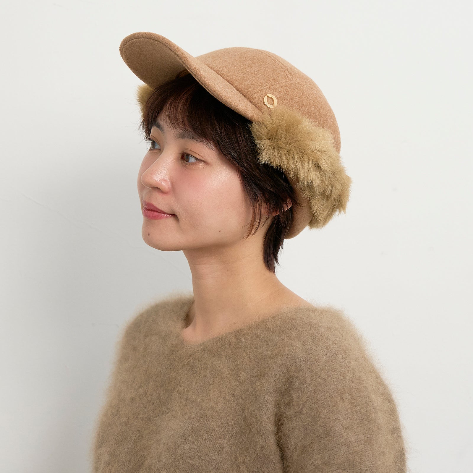 イヤフラップキャップ