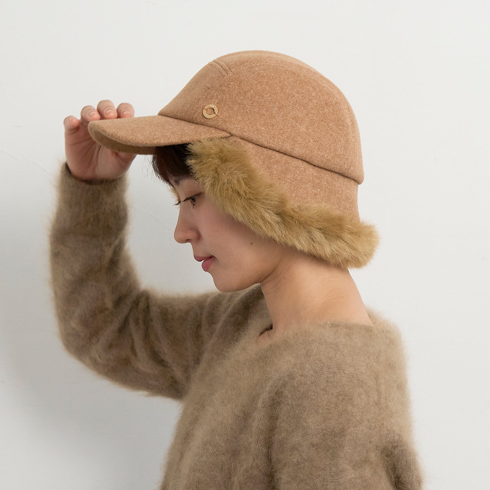 イヤフラップキャップ