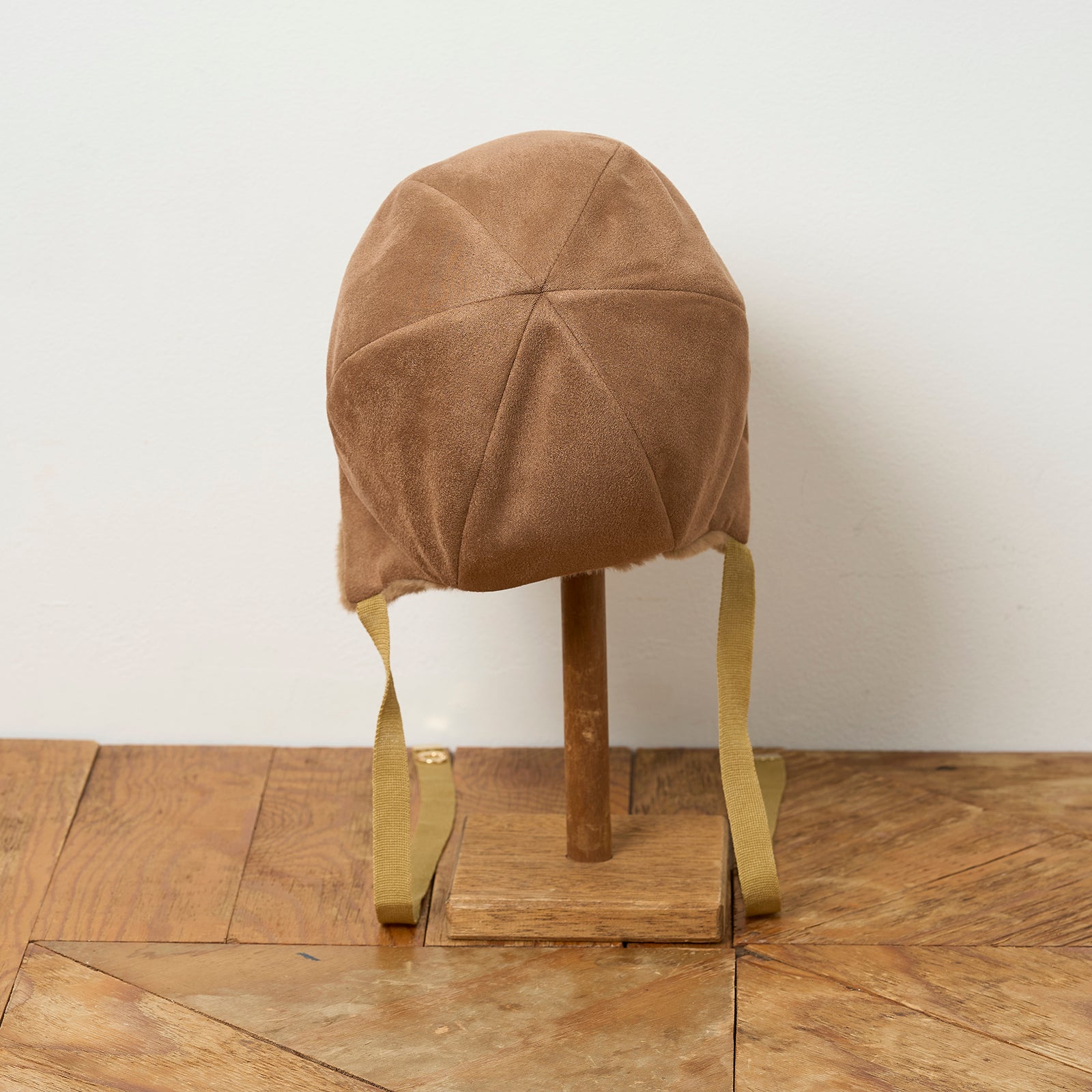 スエードボンネットフード