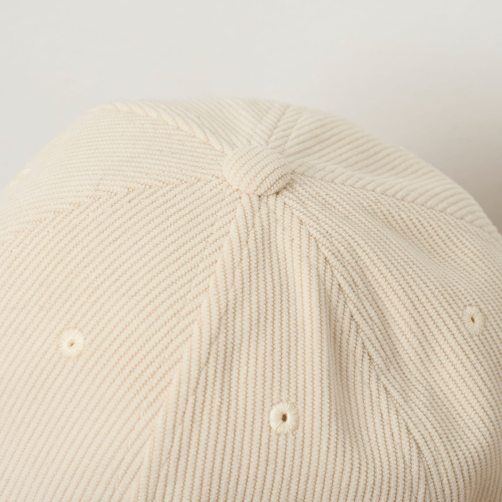 コーデュロイキャップ